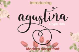 Agustina: A Dancing Script Font for Elegant Web Design