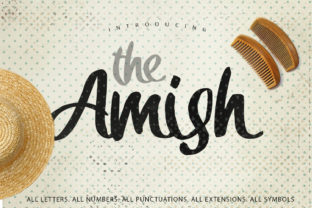 Amish: The Handwritten Font for Bold Marketing