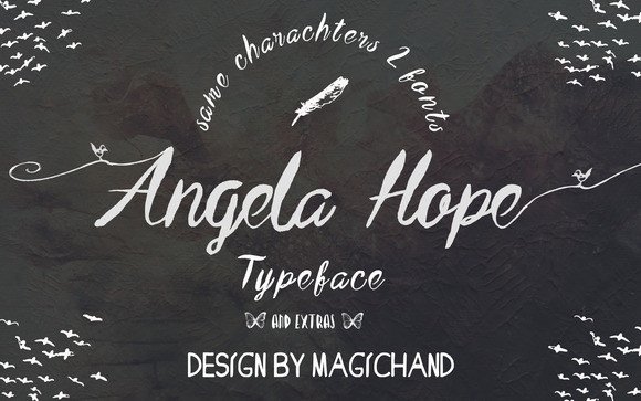 Angela Hope: A Script Font for Modern Web Design