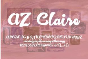 AZ Claire Font: Elevate Your Campaign Visuals
