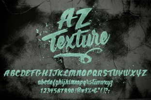 AZ Texture: The Handwritten Font for Bold Marketing
