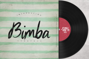 Bimba: A Fluid Handwritten Font for Brand Identity
