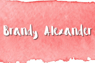 Brandy Alexander: A Playful Handwritten Font for Web Design