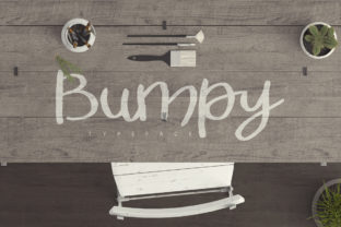 Bumpy: A Hand-Drawn Typeface for Editorial Warmth