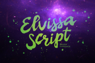 Elvissa: A Handmade Script Font for Editorial Design