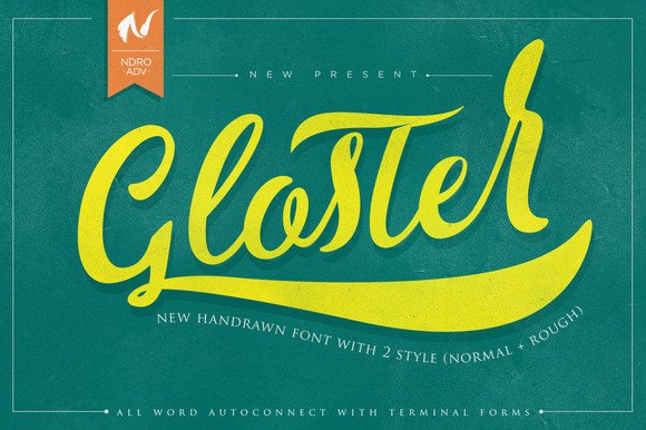 Gloster Font Review: A Rustic Script for Web Design