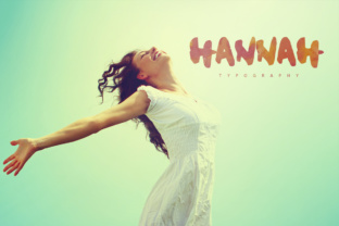 Hannah: A Watercolor Font for Your Brand