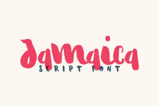 Jamaica: A Script Font for Editorial Design