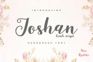 Joshan Brush: A Hand-Painted Typeface for Editorial Soul