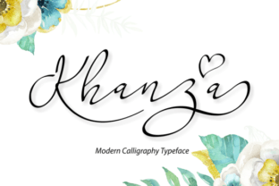 Khanza Typeface: Elevate Your Brand Visuals