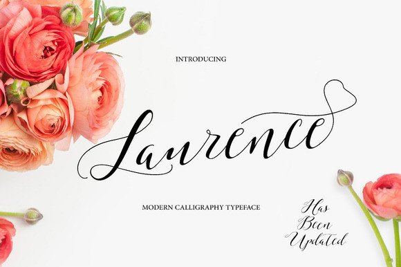 Laurence: The Elegant Script Font for Crafters