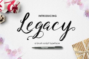 Legacy Brush Font: Bold Script for Campaigns