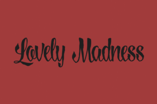 Lovely Madness: A Versatile Calligraphy Typeface for Modern Branding