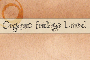 Organic Fridays Lined Font Review for Small Brands