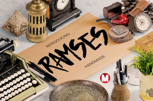 Ramses: A Handmade Typeface for Editorial Impact
