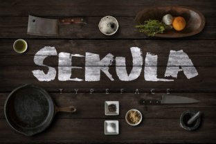 Sekula Font: Bold Hand-Painted Style for Makers