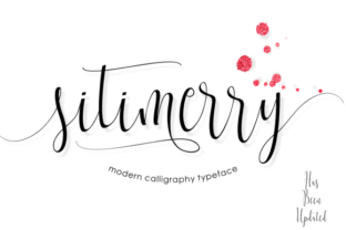 Sitimerry: A Modern Script Font for Web Design