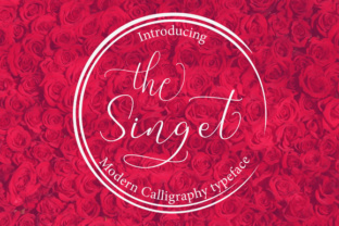The Singet: A Modern Script Font for Editorial Design