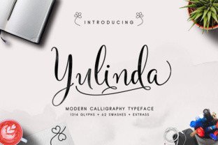 Yulinda: A Modern Script Typeface for Branding