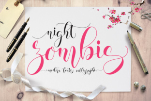 Zombis Night: A Hand-Drawn Font for Branding